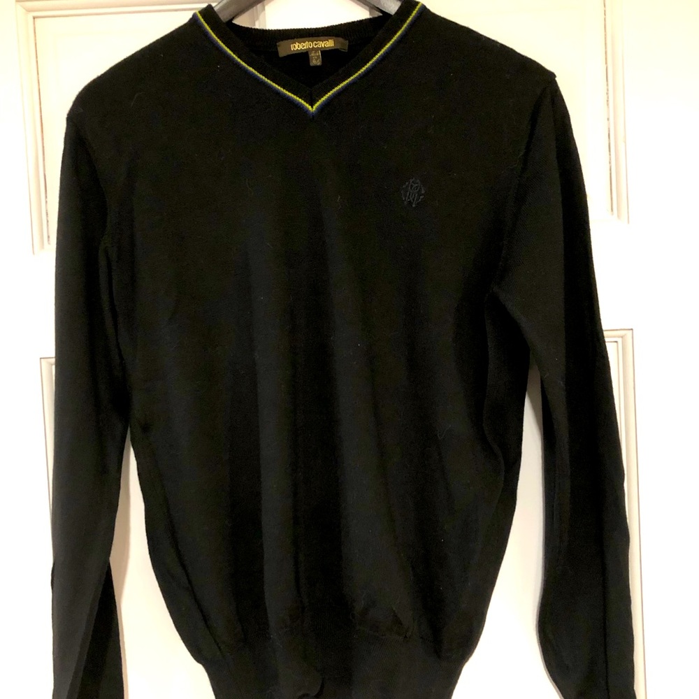 Roberto Cavalli V neck sweater